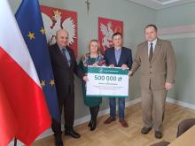 Nadleśnictwo Oleszyce po raz kolejny dofinansuje przebudowę dróg samorządowych